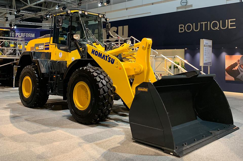 Komatsu на bauma 2019 Komatsu на bauma 2019