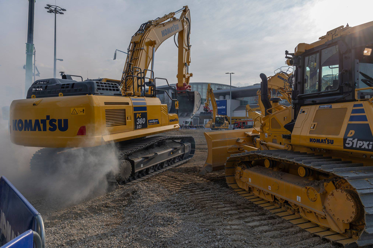 Komatsu на bauma 2019 Komatsu на bauma 2019