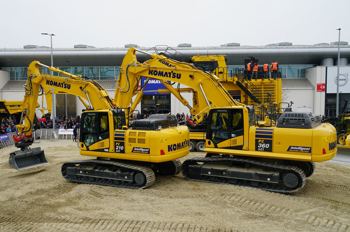 Komatsu на bauma 2019 Komatsu на bauma 2019