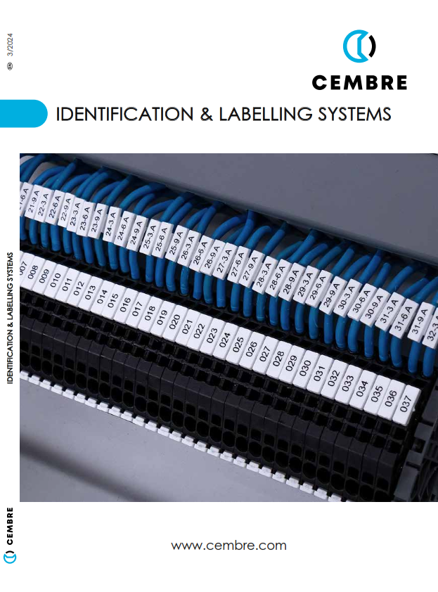 Каталог индустриални принтери Cembre