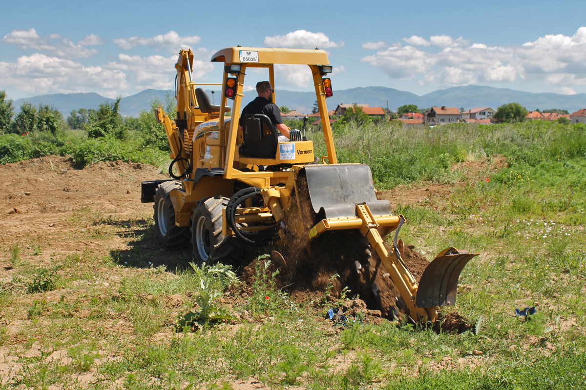 Универсален каналокопател Vermeer RTX1250 Jasper de Smith Универсален каналокопател Vermeer RTX1250 Jasper de Smith