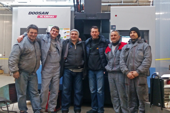 Вертикален обработващ център Doosan за Осъм АД Вертикален обработващ център Doosan за Осъм АД