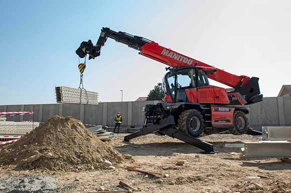 Manitou MRT Vision Plus – Ротационни телехендлери от ново поколение