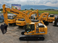 Хибридните багери Komatsu дават дори 50% по-нисък разход на гориво