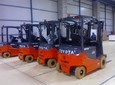 Електрокари – 4 броя и газокар Toyota достави Евромаркет Кари  за голяма компания от стъкларския бизнес