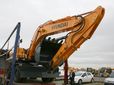 Земекопният специалист за работа в градски условия - колесен багер Hyundai R170W-9  е новото попълнение на "ИМСТИ" ЕООД – Ямбол 