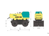 AMMANN Траншеен валяк ARR&nbsp;1585